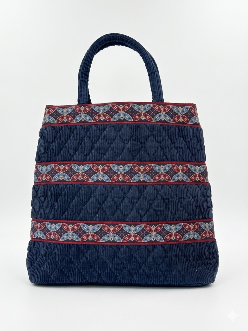 Vintage Vera Bradley Corduroy Tote